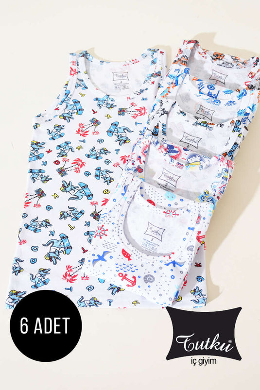 Passion 6-Pack Jongens Empire Atleet Combinatie