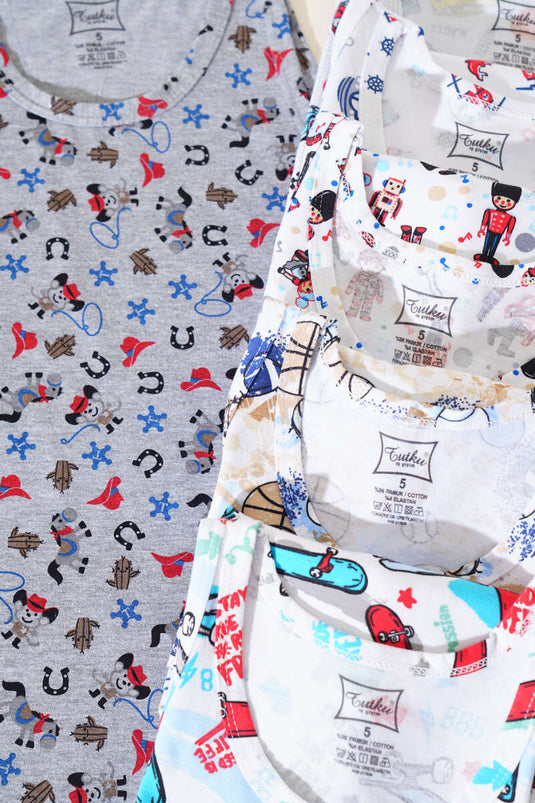 Passion 6-Pack Jongens Empire Atleet Combinatie