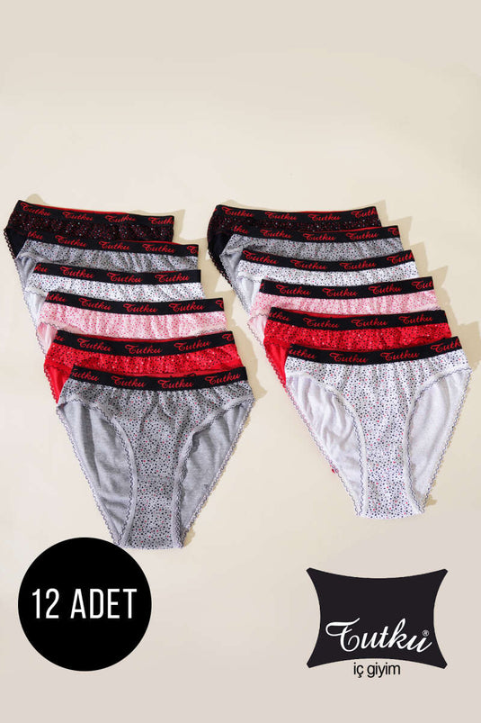 Tutku Women's 12-Piece Elvan Bikini Combination