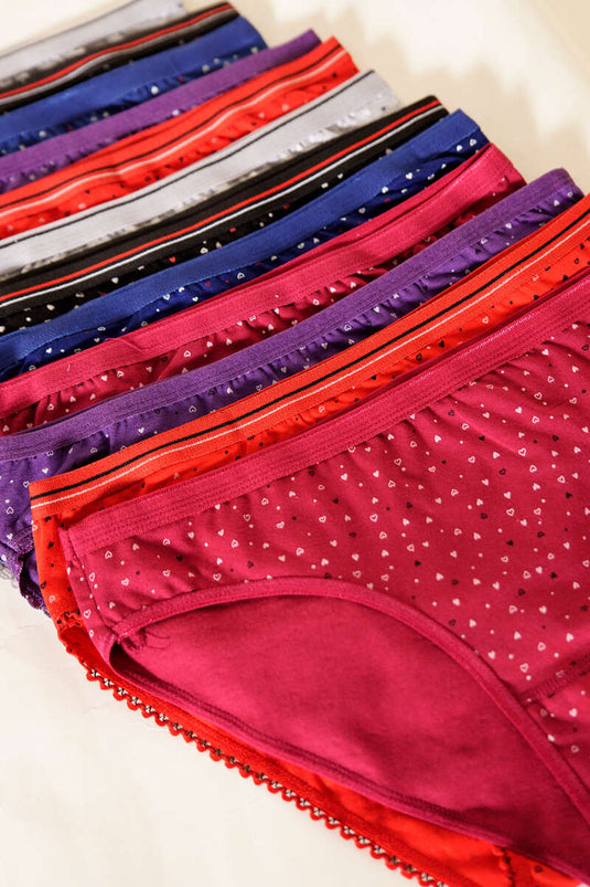 Conjunto De Bikini Rubí De 12 Piezas Para Mujer Tutku