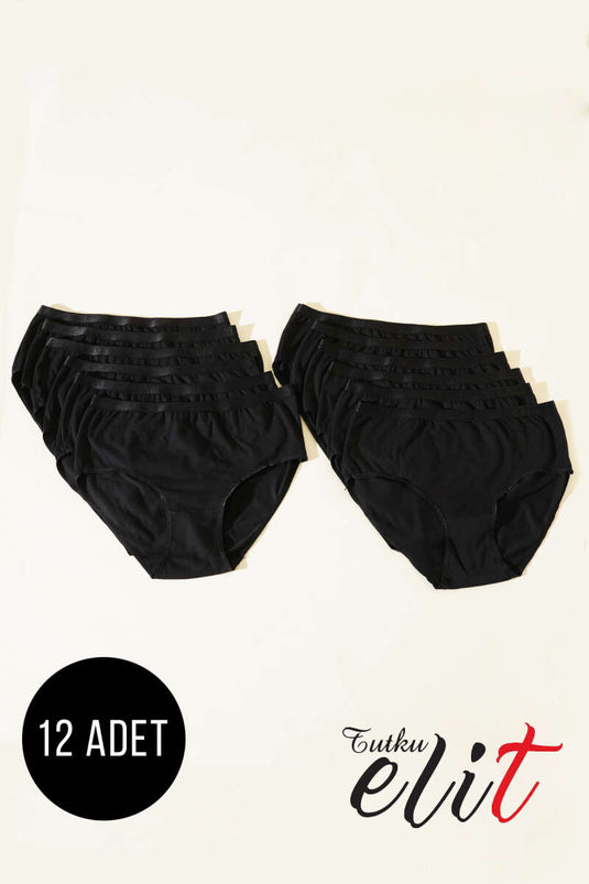 Passion Elite Lot de 12 pour femmes Elite Written Bato Noir