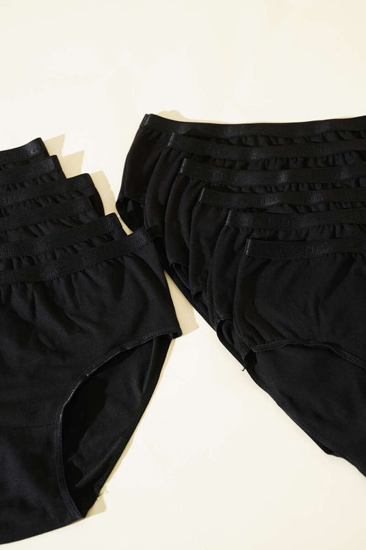 Passion Elite Lot de 12 pour femmes Elite Written Bato Noir