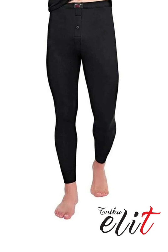 Collants en modal noir pour homme Passion Elite