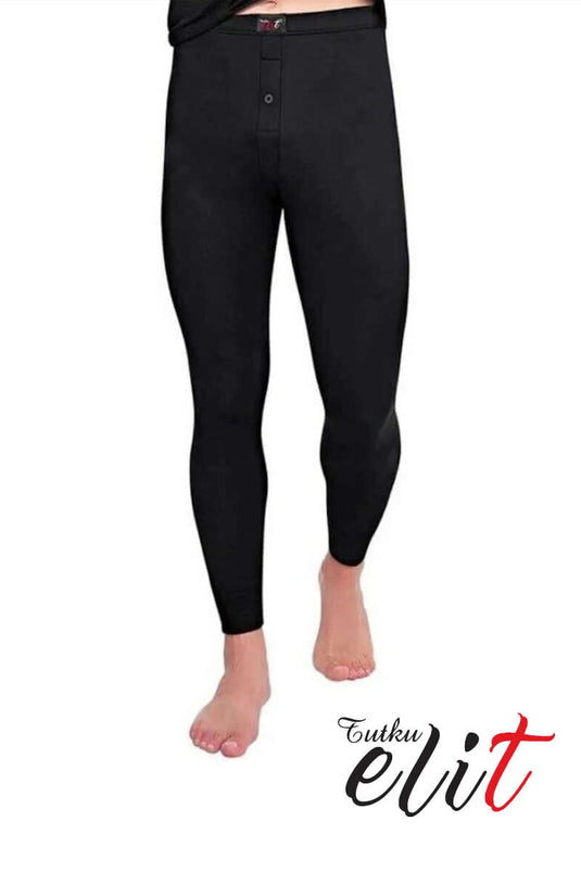 Collants thermiques Passion Elite pour homme, noirs