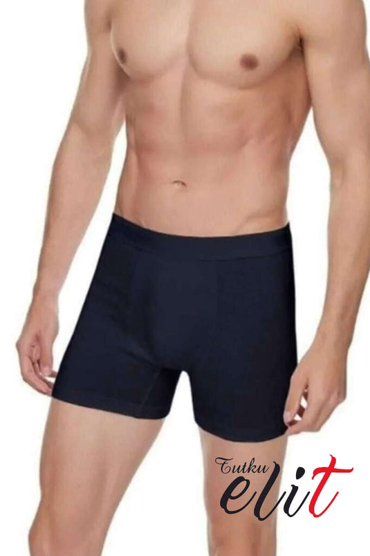 بوكسر رجالي من Passion Elite Modal Elastane باللون الأسود