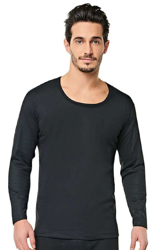 Tutku Thermal Men's Undershirt Black