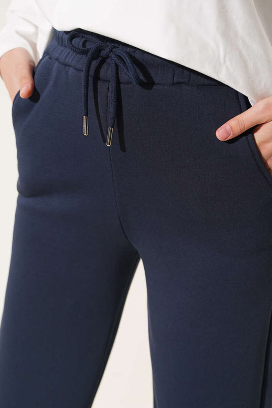 Pantalon À Poches Trois-Fil Lacivert