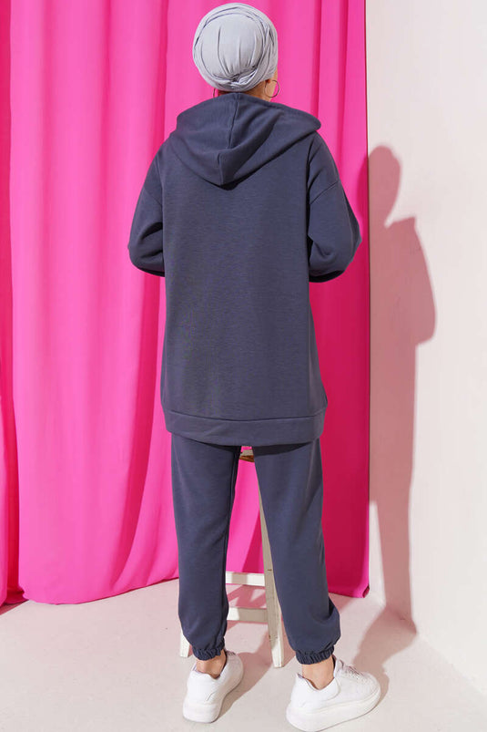 Three Yarn Loysha Teddy Bear Double Suit Smoke