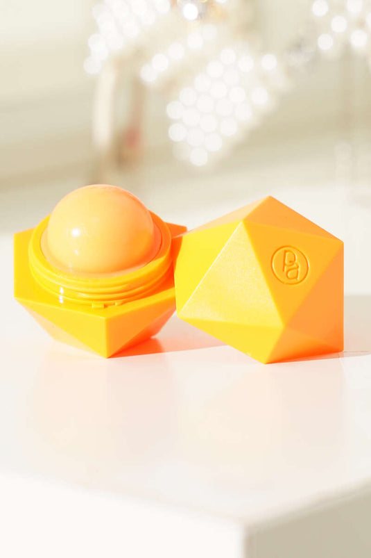 Baume à lèvres boule assorti avec détail triangulaire 4