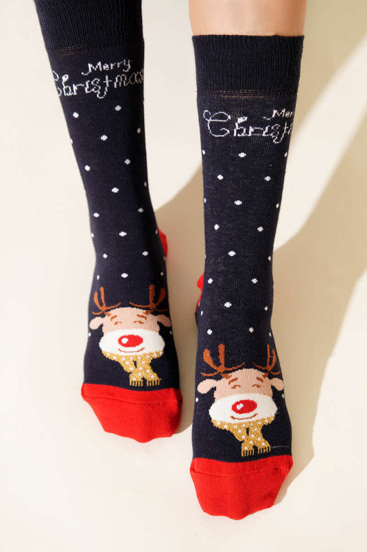 Unisex-Weihnachtssocken-Sortiment 1