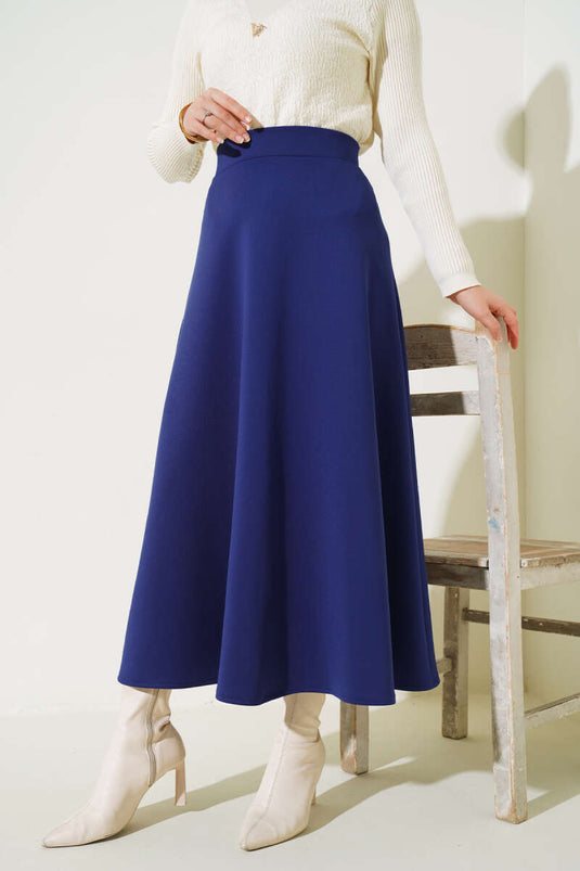 Uzun Scuba Etek Lacivert