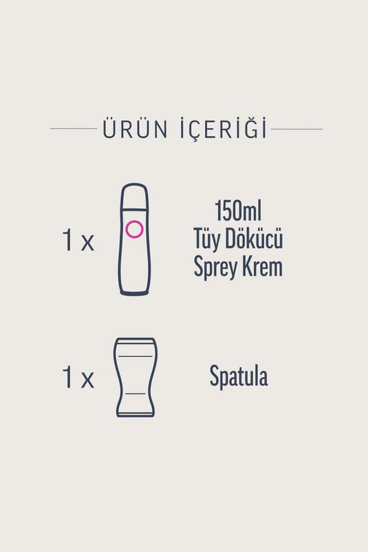 Veet Professional Tüy Dökücü Sprey Krem 150 ml