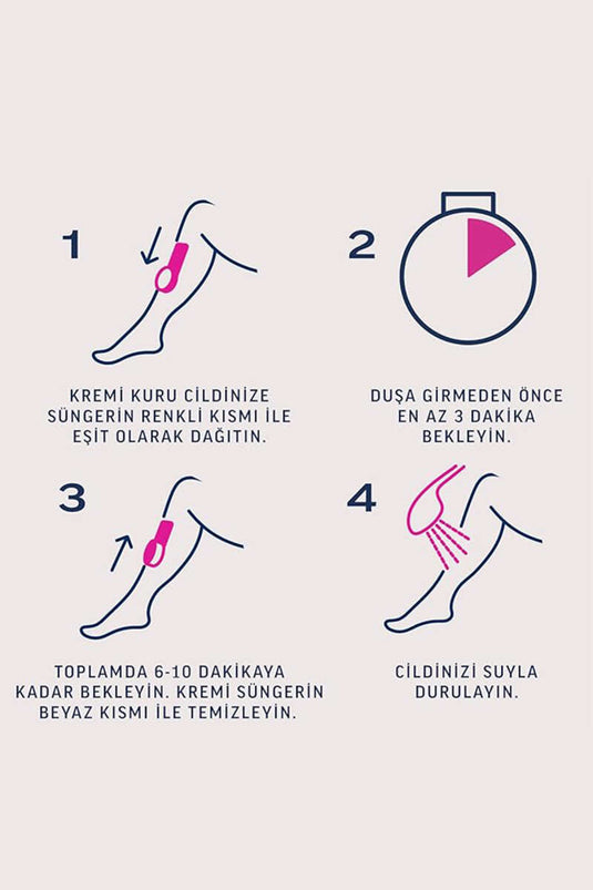 Veet Pure Duşta Tüy Dökücü Krem 150 ml