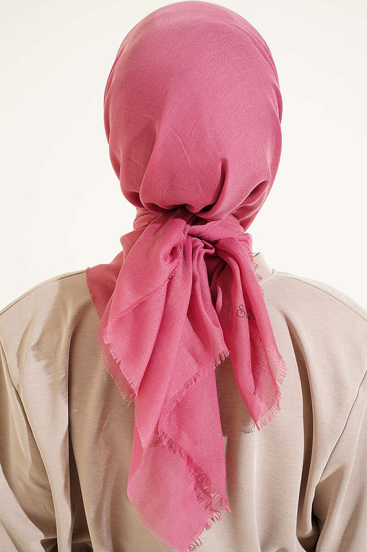 Écharpe Rose Unie Vera