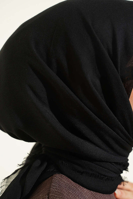 Foulard Vera Monocromatico Nero