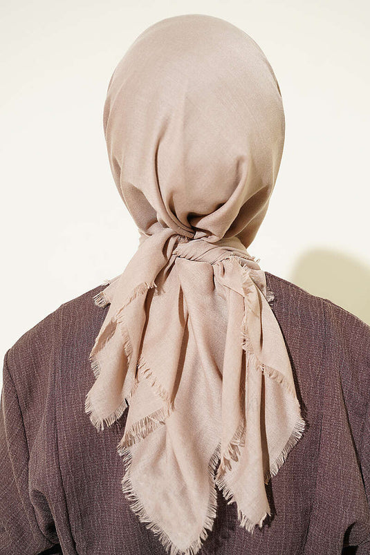 Vera Einfarbiger Schal Mink