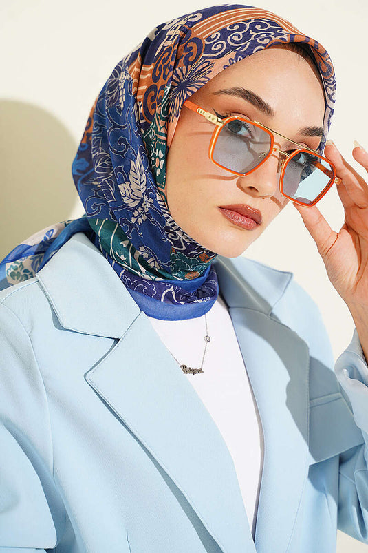 Vera Ethnic Patterned Scarf