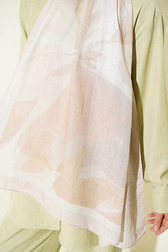 Pañuelo De Bambú Beige Vera Series