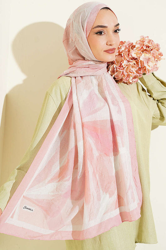 Sciarpa In Bambù Rosa Vera Series