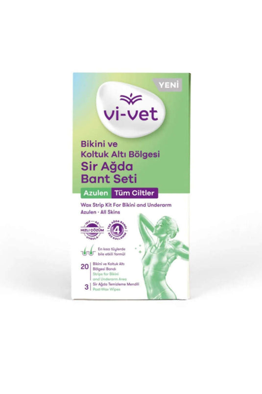 طقم شمع في-فيت لمنطقة البكيني وتحت الإبط