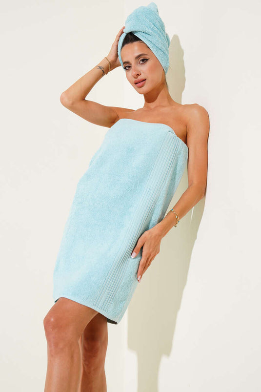 Vina Banyo Havlu 2'li Takım Mint