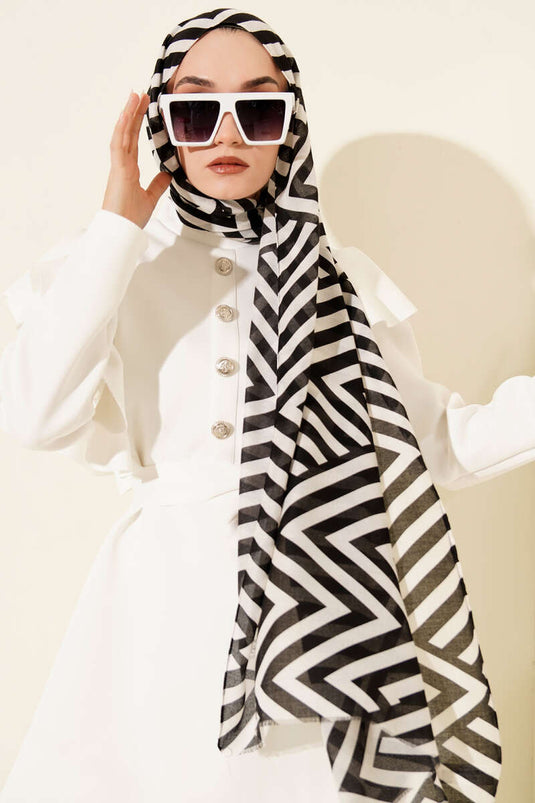 Winter Patterned Bamboo Shawl Assortment 1