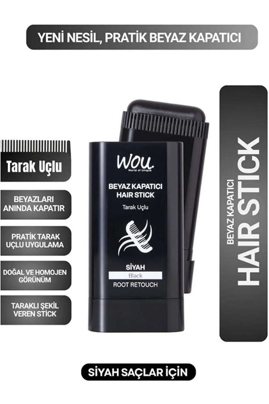 Weißer Haarconcealer Mit Schwarzer Spitze 15 G