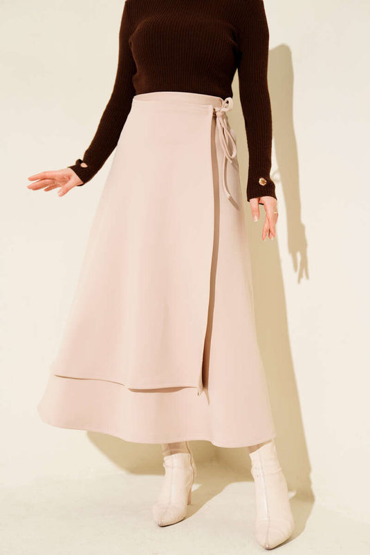 تنورة سكوبا بيج بحبل جانبي للربط