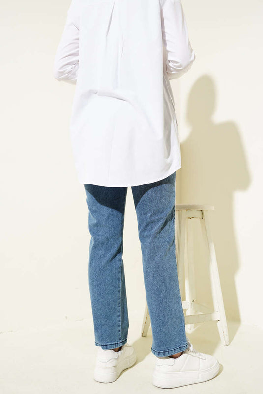 Side Striped Trousers Jeans