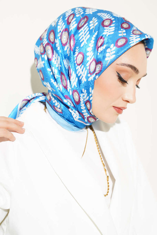 Écharpe en bambou à motifs de feuilles Saks