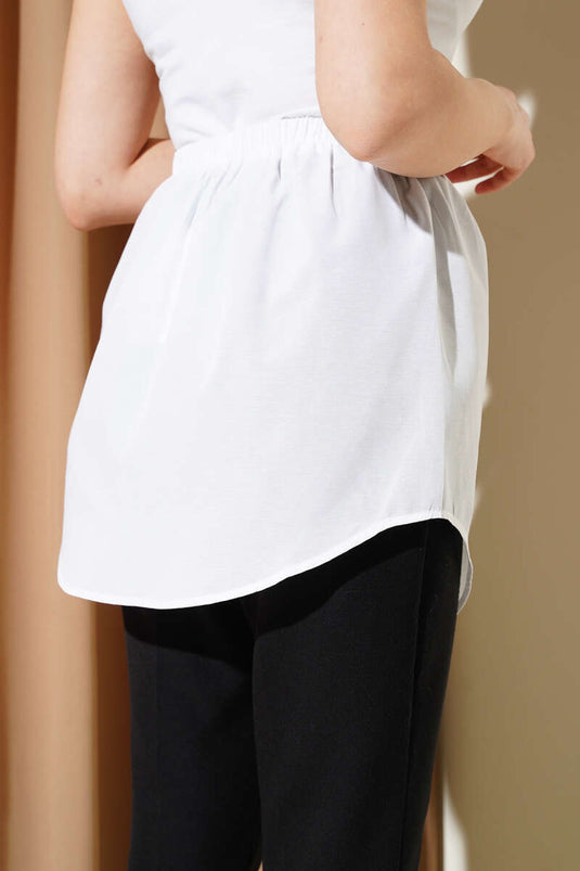 Half Shirt Undershirt White