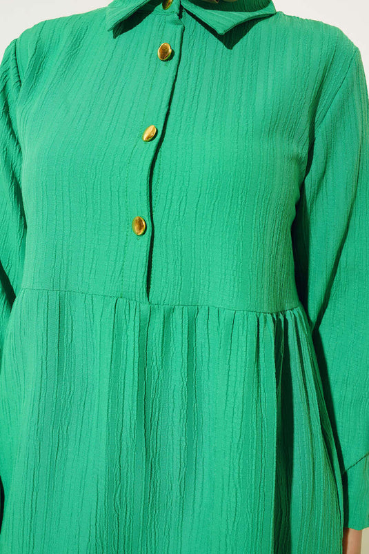 Yarım Pat Bürümcük Tunik Benetton