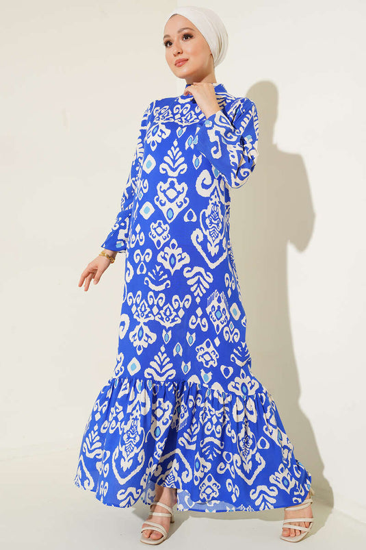 سلسلة طوابع الصيف فستان ساكس