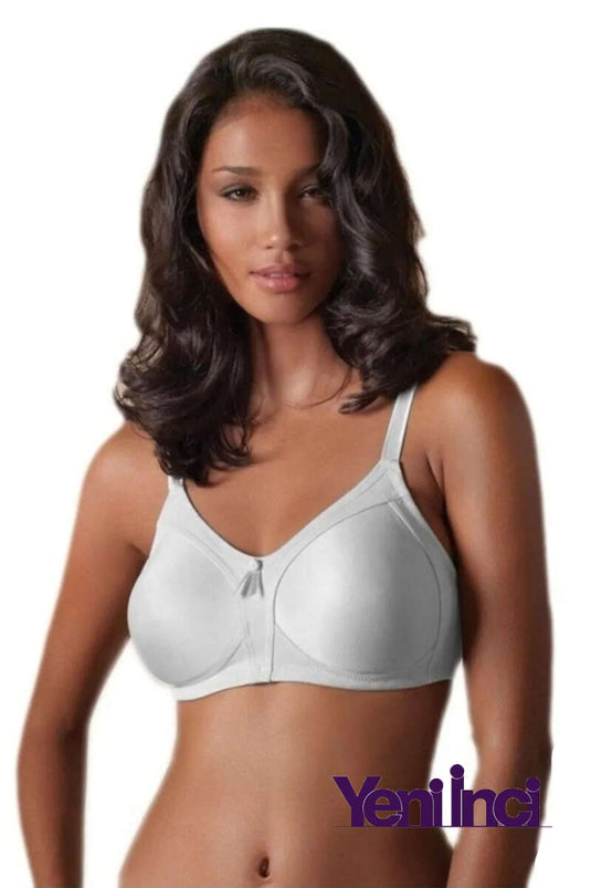 Yeni İnci Underwireless Minimizing Bra D White