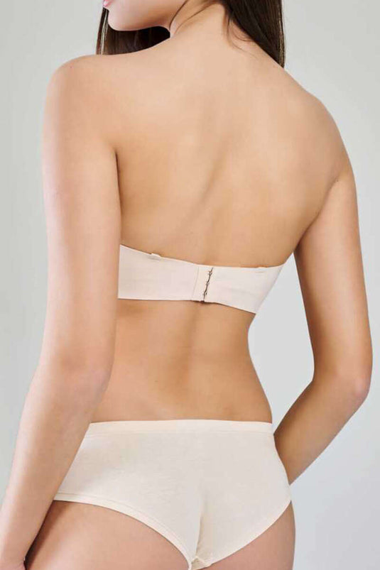 New Pearl Bra Woow Strapless Bra Beige