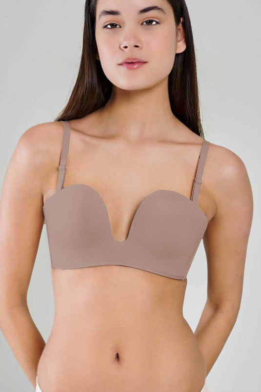 New Pearl Bra Woow Strapless Bra Mink