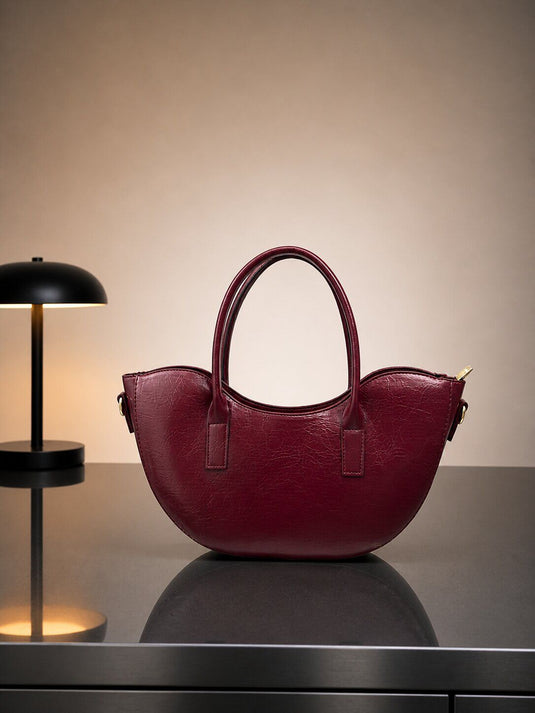 New Model Boat Bag Burgundy