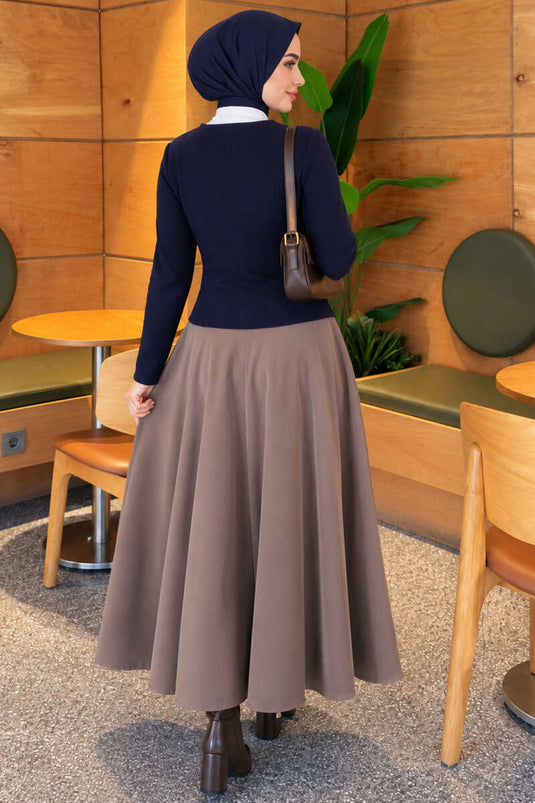 Gestreifter Knitted Cardigan Mit Sternen Marine