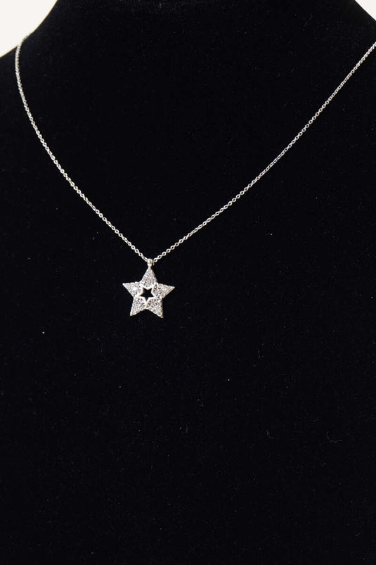 Collier Étoile Argent