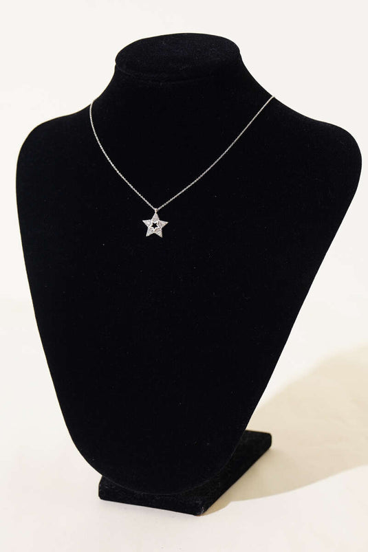 Collier Étoile Argent