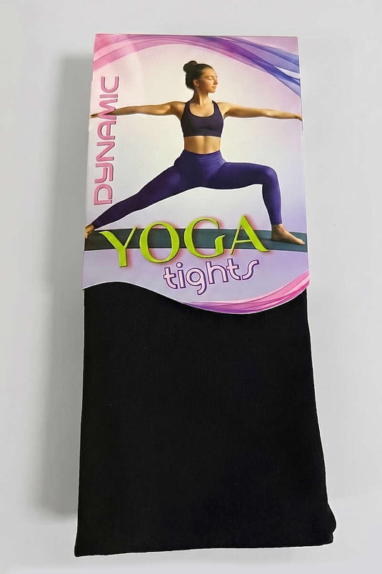 Yoga-Leggings Schwarz