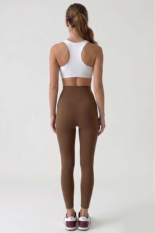 High Waist Cupra Leggings Latte