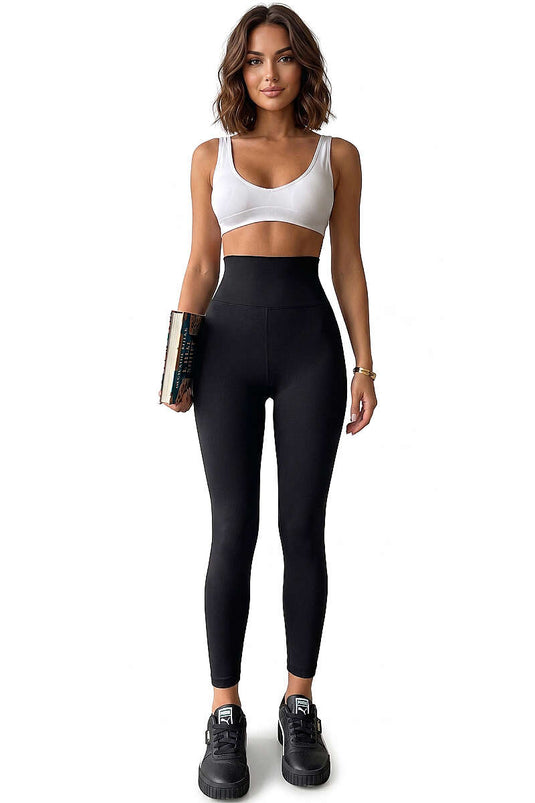 High Waist Cupra Leggings Black