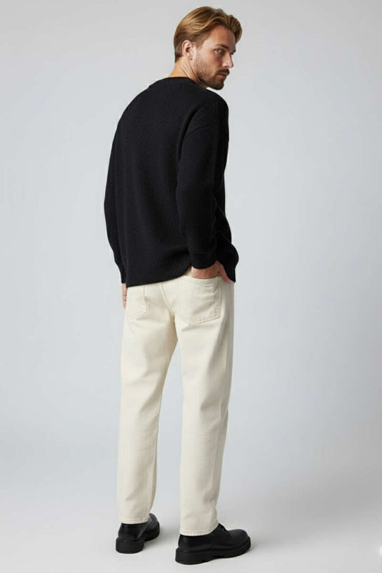 Yumoş Knit Men's Sweater Black