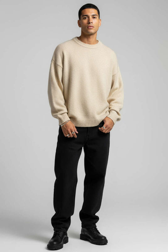 Yumoş Knit Men's Sweater Stone