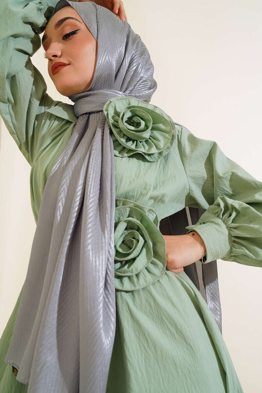 نمط متعرج ميليسا شال مدخن