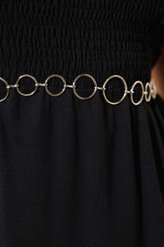 Cintura a catena argento