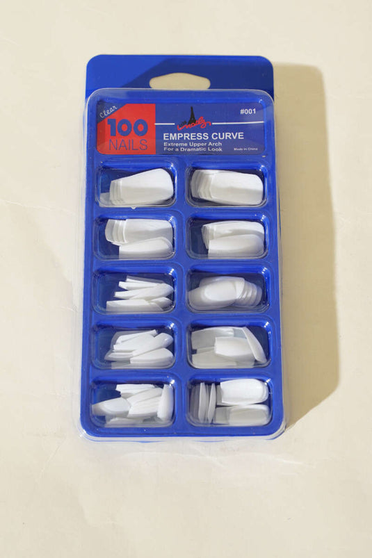 100'lü Takma Tırnak Beyaz