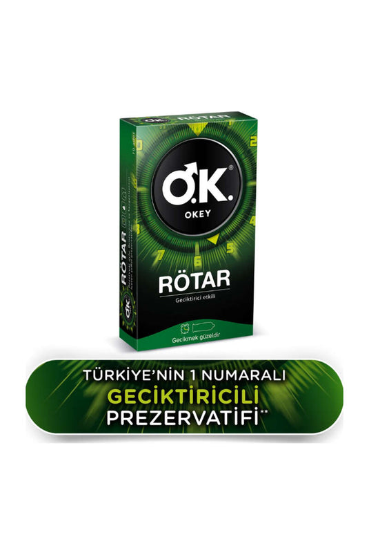 10'lü Okey Prezervatif Rötar