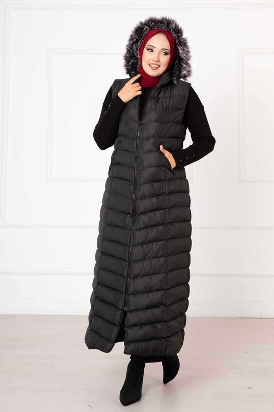 Gilet de Remplissage Taille 120 Noir